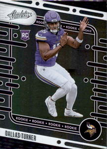 2024 Panini Absolute - Rookies Dallas Turner #117 Rookie Card