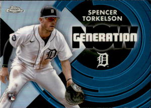 2022 Topps Generation Now Spencer Torkelson Rookie Card