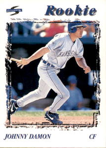 1995 Pinnacle Score Johnny Damon Rookie Card