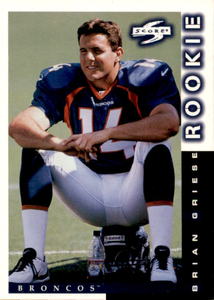 1998 Pinnacle Brian Griese Rookie Card