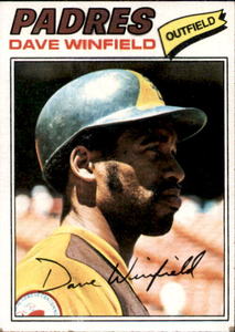 1977 Topps - Dave Winfield #390 MLB Legend Hall of Fame Minnesota Native
