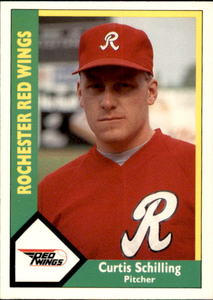 1990 CMC Curt Schilling Rookie Card Minor League