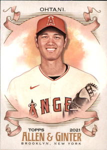 2021 Topps Allen and Ginter Shohei Ohtani Los Angeles Angels