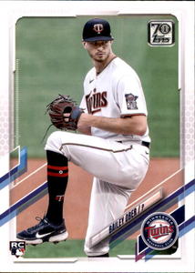 2021 Topps Update Bailey Ober Rookie Card Minnesota Twins