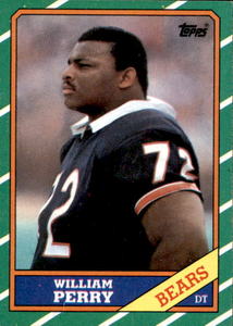 1986 Topps - #20 William Perry (RC) Chicago Bears Vintage