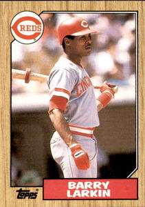 1987 Topps - Barry Larkin #648 (RC) Rookie Card