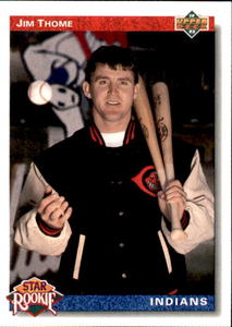 1992 Upper Deck - Star Rookie Jim Thome #5