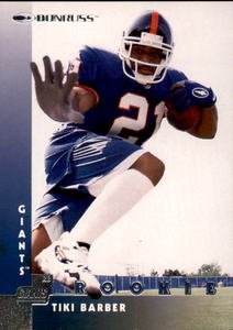 1997 Donruss - Rookie Tiki Barber #205 (RC) Rookie