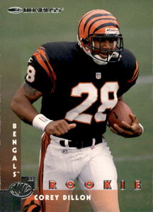 1997 Donruss - Rookie Corey Dillon #209 (RC) Rookie Card