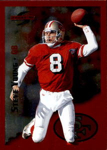 1995 Score - Steve Young #1 Red Siege Insert Card