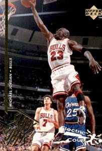 1995-96 Upper Deck - Slams & Jams Michael Jordan #352 Electric Court