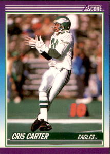 1990 Score - Cris Carter #193 Rookie Card