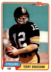 1981 Topps - Terry Bradshaw #375 Vintage Steelers Card