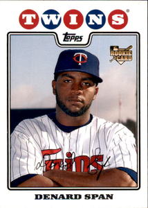 2008 Topps - Denard Span #621 Rookie Card