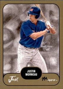 2002 Just Minors - Just Prospects Justin Morneau #23 Rookie Card