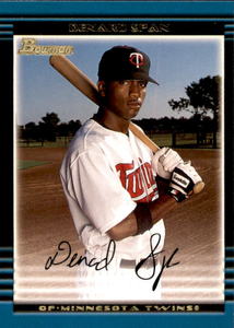 2002 Bowman Denard Span Rookie Card Minnesota Twins