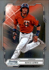 2019 Bowman Sterling Royce Lewis Minnesota Twins