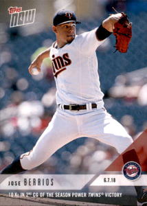 2018 Topps Now - Jos Berros #298 217