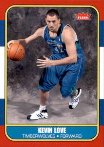 2008 Fleer Kevin Love Rookie Card