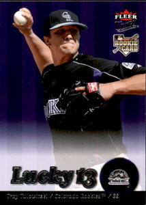 2007 Fleer Ultra - Lucky 13 Troy Tulowitzki #242 (RC) Rookie Card