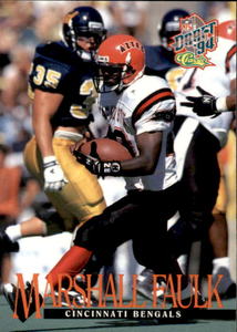 1994 Classic Marshall Faulk Rookie Card College Card