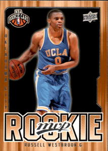 2008-09 Upper Deckv MVP Russell Westbrook Rookie Card