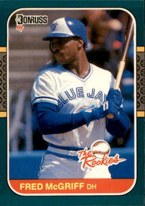 1987 Fred McGriff Base #31 Rookie Card