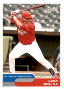 2004 Topps Bazooka - Yadier Molina #275 Batting (RC) Rookie Card