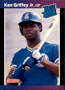 1989 Donruss Ken Griffey Jr. Rookie Card MLB Legend