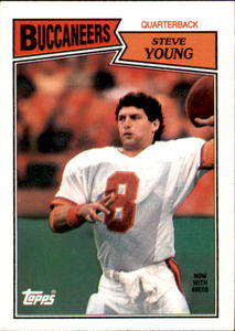 1987 Topps - Steve Young #384 Early Career Card