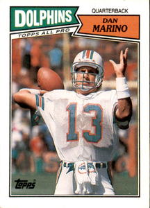 1987 Topps - Dan Marino #233 Early Career Card