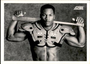 1990 Score - Bo Jackson #697 Rookie Card, Legendary Picture Portrait