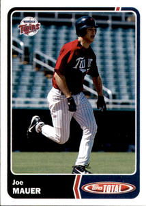 2003 Topps Total - Joe Mauer #377 Rookie Card