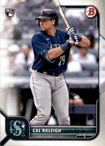 2022 Bowman Cal Raleigh Rookie Card