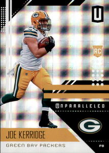 2018 Panini Unparalleled - Joe Kerridge #75 Superplaid 150 (RC)