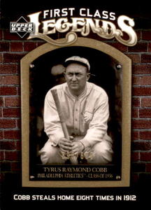 2006 Upper Deck Ty Cobb First Class Legends