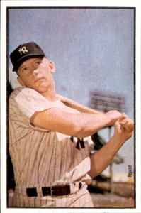 1989 Bowman Mickey Mantle Promotional Card