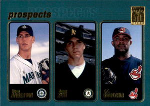 2000 Topps Barry Zito and CC Sabbathia Rookie Card