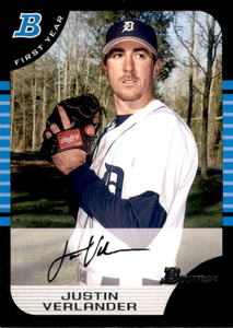 2005 Topps Justin Verlander Rookie Card