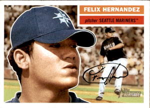2005 Topps Heritage - Flix Hernndez #142 Rookie Card