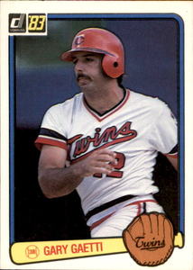 1983 Donruss - Gary Gaetti #53 (RC) Rookie Card
