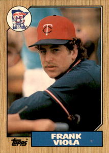 1987 Topps Tiffany - Frank Viola #310 Minnesota Twins