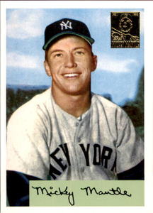 1996 Topps - Mickey Mantle Commemorative Reprints Mickey Mantle #4 1954 Bowman