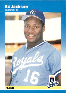 1987 Fleer - Bo Jackson #369 (RC) Rookie Card