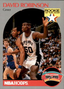1990-91 NBA Properties David Robinson Base Base Set #270 Rookie Card