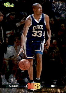 1995 Classic Grant Hill Rookie Card Duke