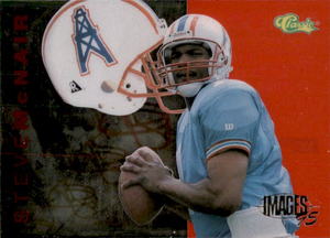 1995 Classic Images Acetate Card Steve McNair Rookie
