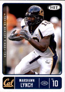 2007 SAGE Hit - Marshawn Lynch #24 (RC) Rookie Card