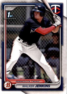 2024 1st Bowman Walker Jenkins Minnesota Twins Prospect Rookie Card