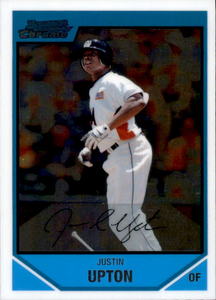 2007 Bowman Chrome Justin Upton Rookie Card